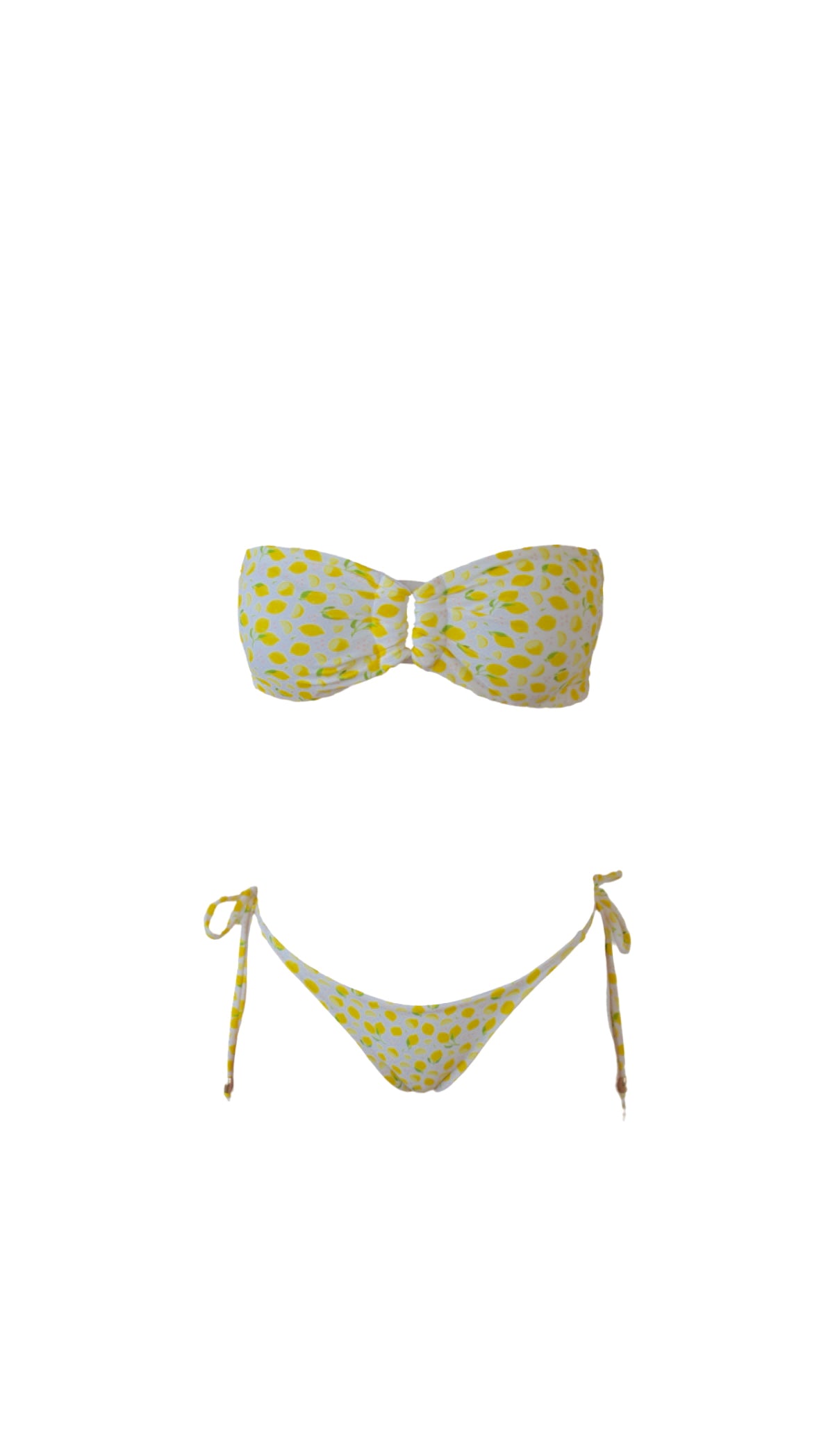 Lemon Lemony Bikini Top