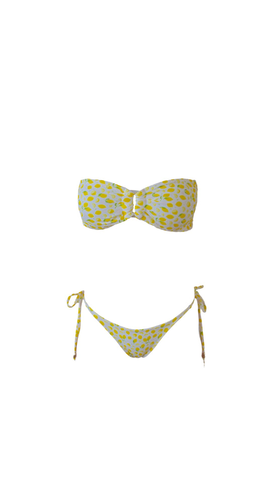 Lemon Lemony Bikini Top