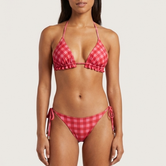 Kimy Red Bikini Top